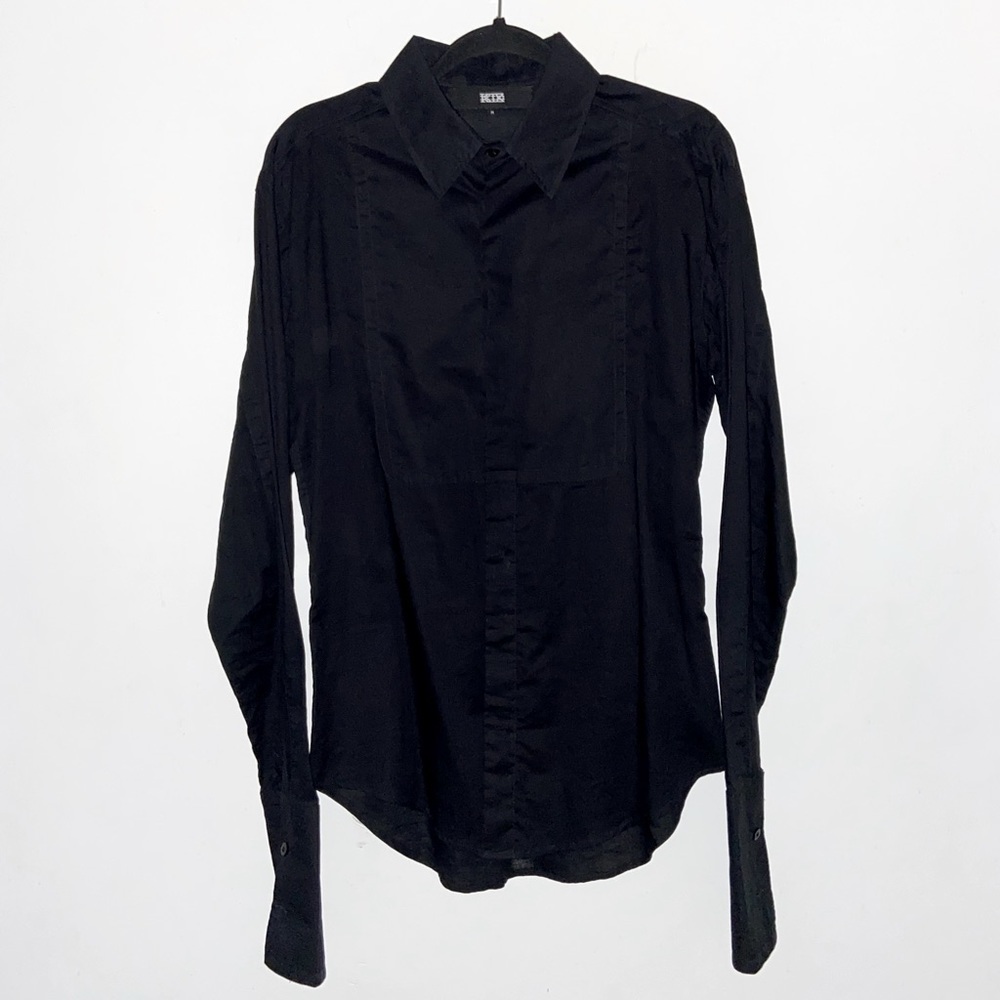 KTZ Casual Button Up Dress Shirt Men’s size M fitted Pristine​​​​​